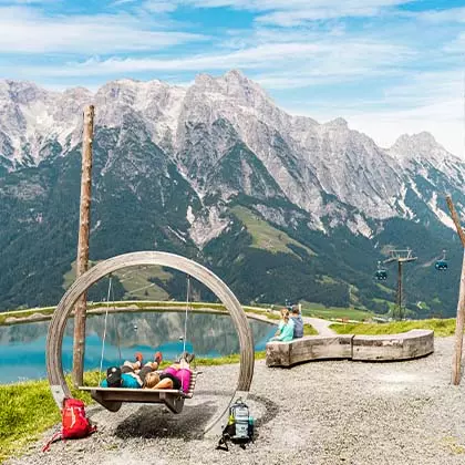 wasser asitz leogang